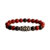 Spiritual Initiation - Dzi Bead, Red Jasper Bracelet
