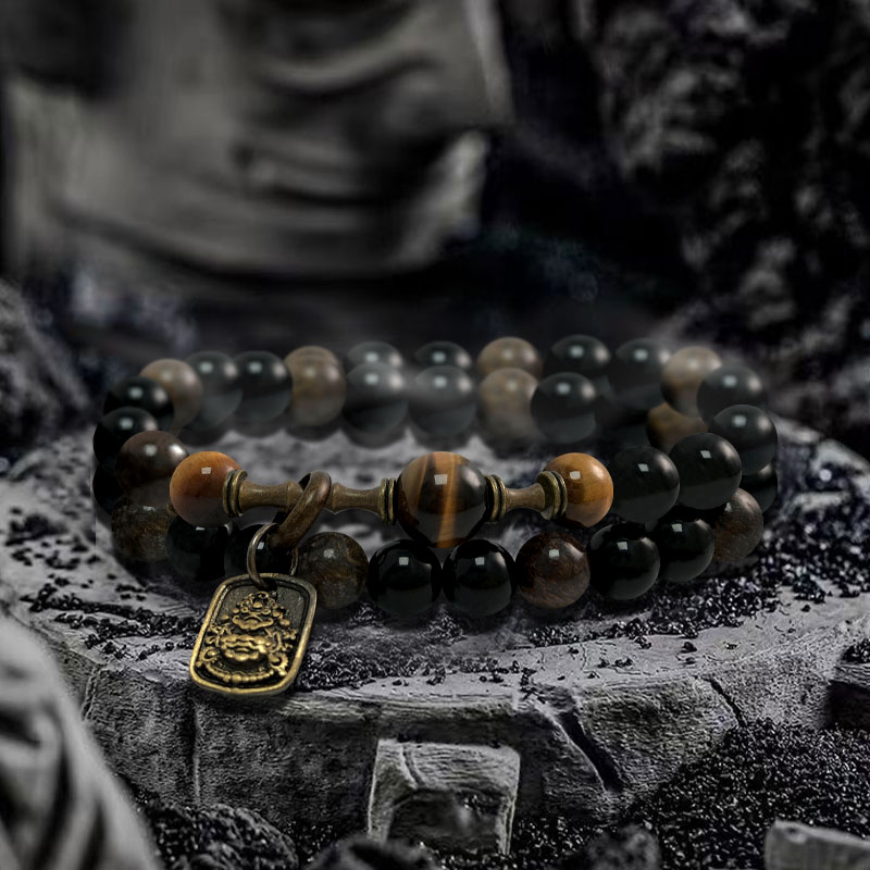 Dharma - Breath Aware Double Circle Bracelet