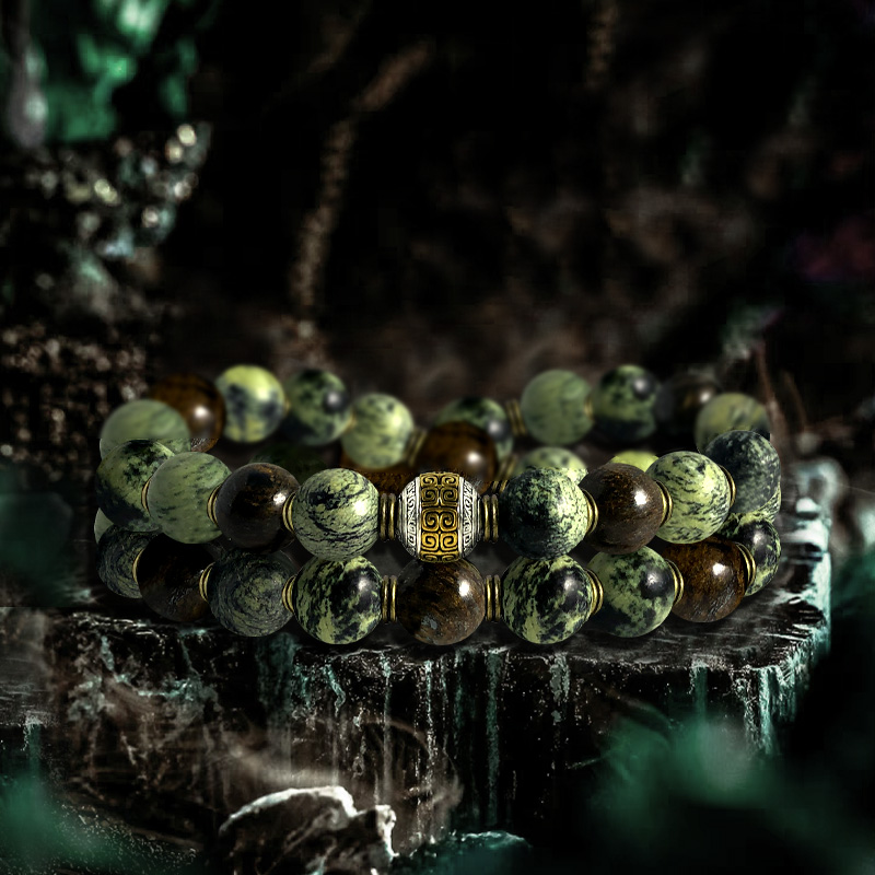 Words of Wisdom - Double Circle Bracelet