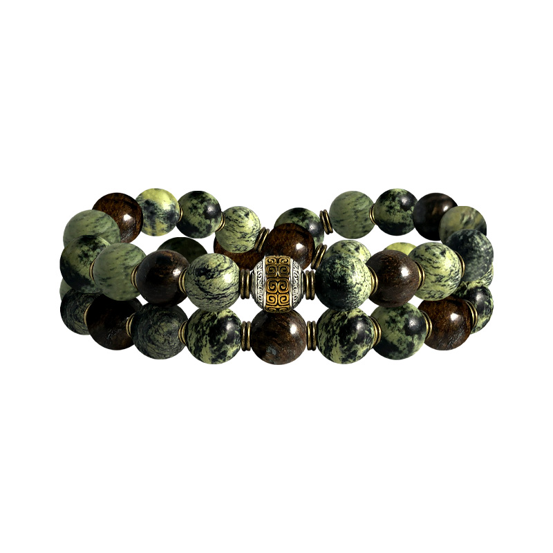 Words of Wisdom - Double Circle Bracelet