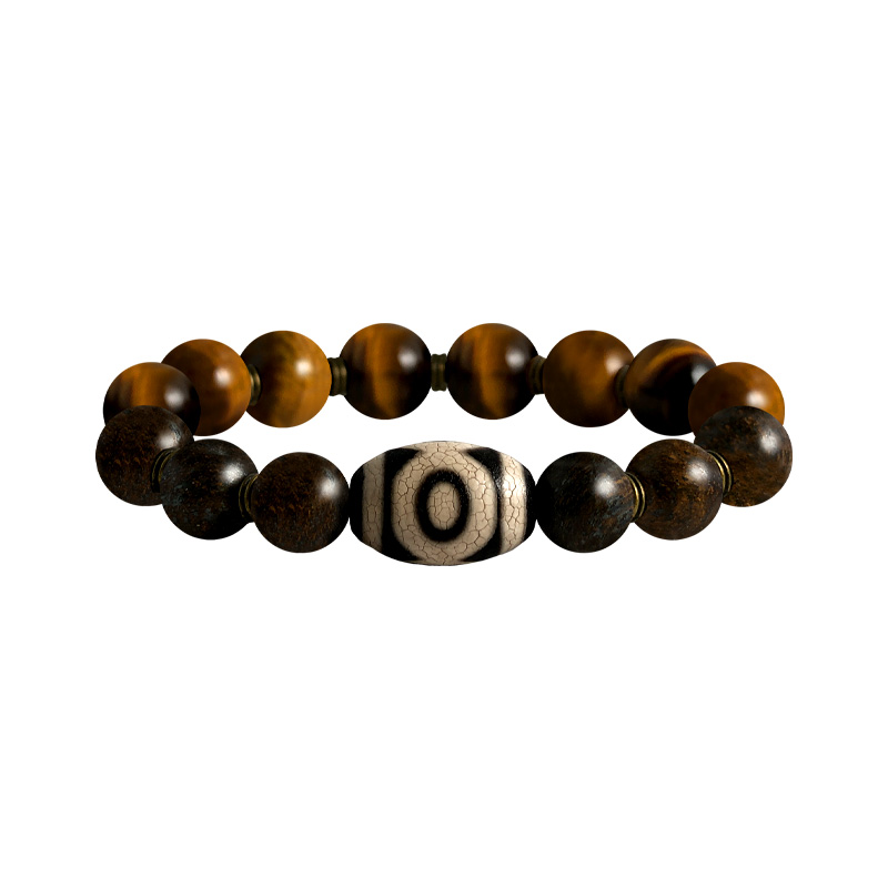 Lucky Charms - Dzi Bead Bracelet