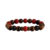 Phoenix Auspice Bracelet - Red Jasper, Bronze Stone