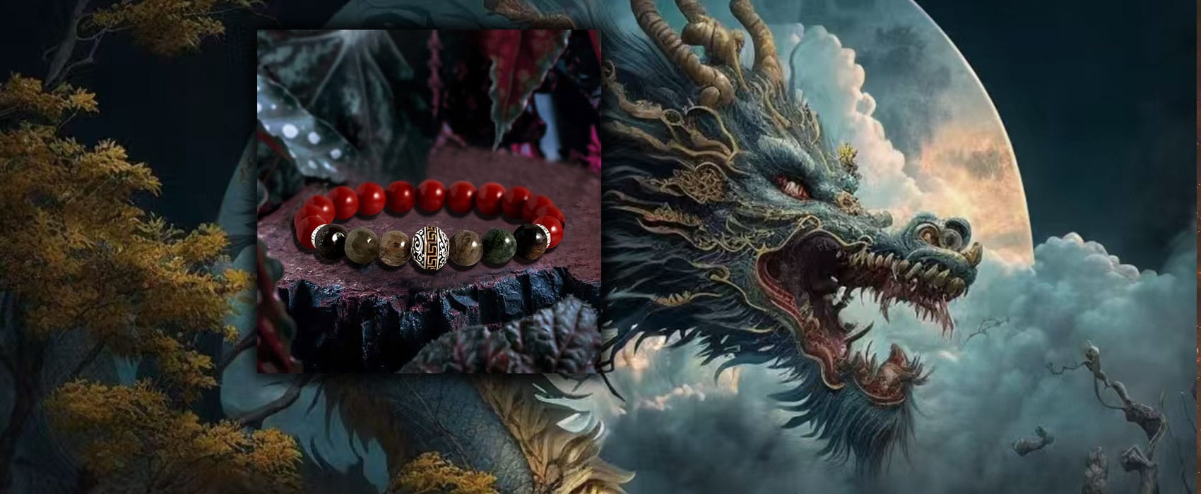 Azure Dragon - Sovereign Dragon Bracelet