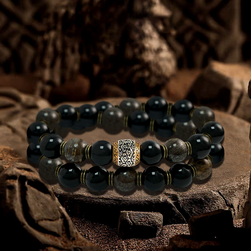 Kabut - Mystic Veil Double Circle Bracelet