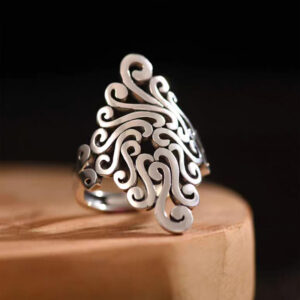 Auspicious Clouds Ring - Where blessings take flight