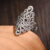Auspicious Clouds Ring - Where blessings take flight