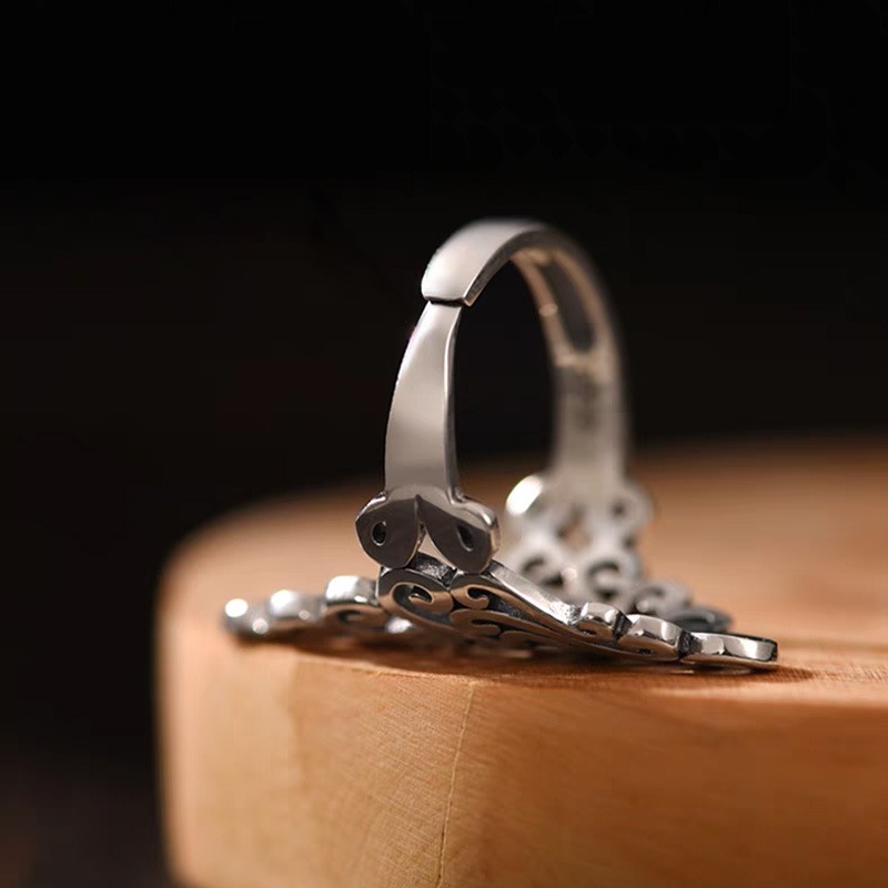 Auspicious Clouds Ring - Where blessings take flight