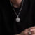 Eight Treasures Compass Rotating Pendant
