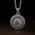 Eight Treasures Compass Rotating Pendant