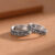 Floral Symphony Couple Rings