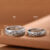 Heart to Heart Couple Rings