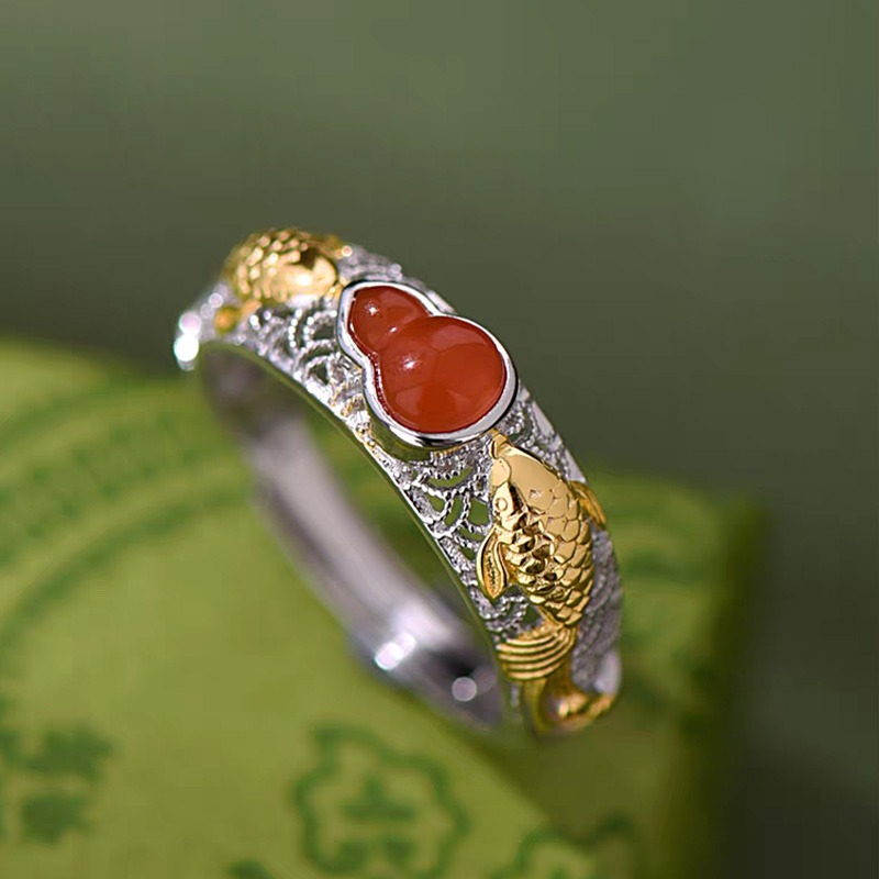 Koi’s Ascent Openwork Ring