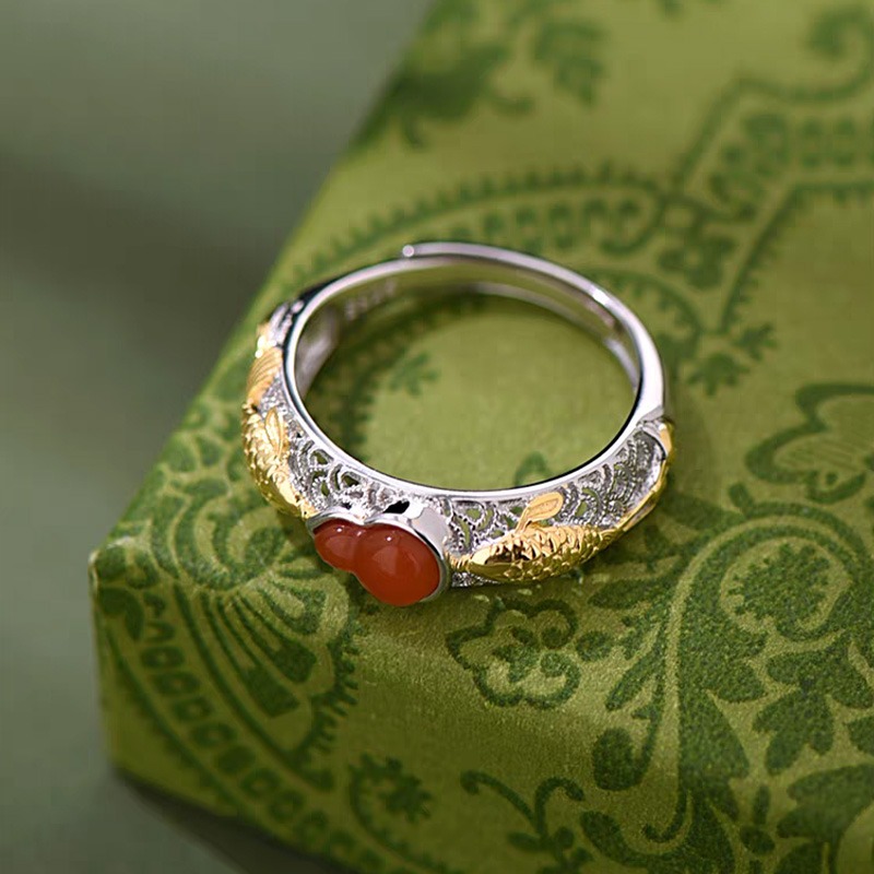 Koi’s Ascent Openwork Ring