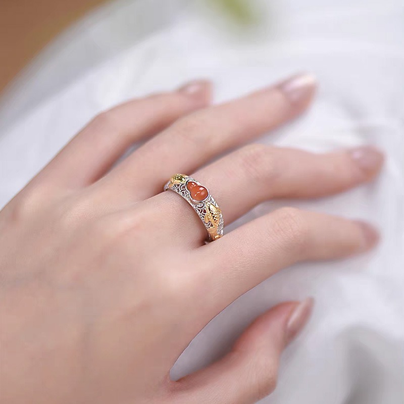 Koi’s Ascent Openwork Ring