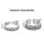 Mountain Vow & Ocean Promise Couple Rings
