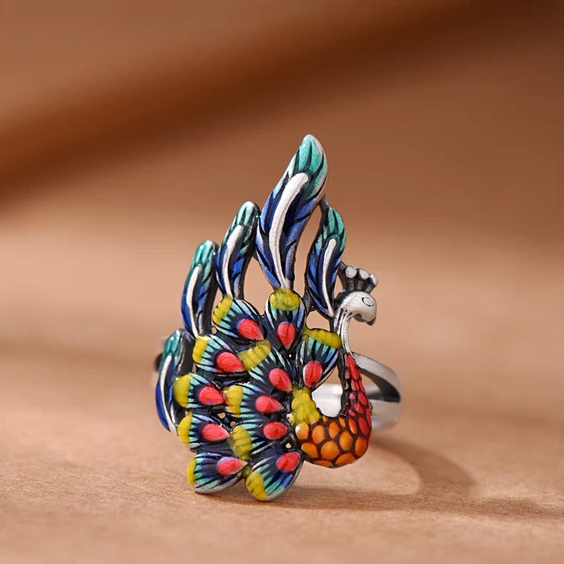 Peacock Saga Ring