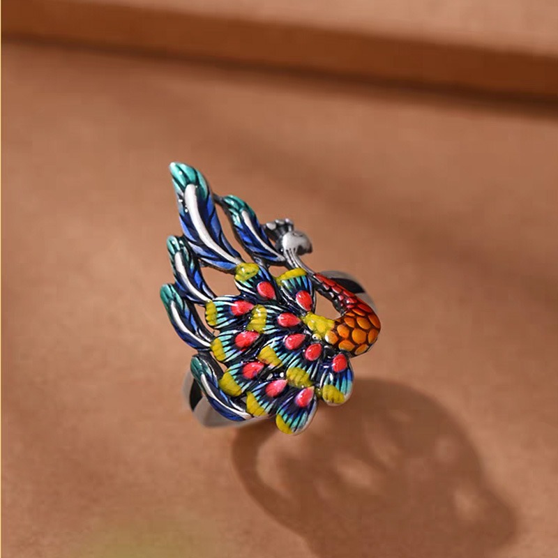 Peacock Saga Ring