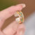 Phoenix Feather Ring - Where rebirth glows eternal