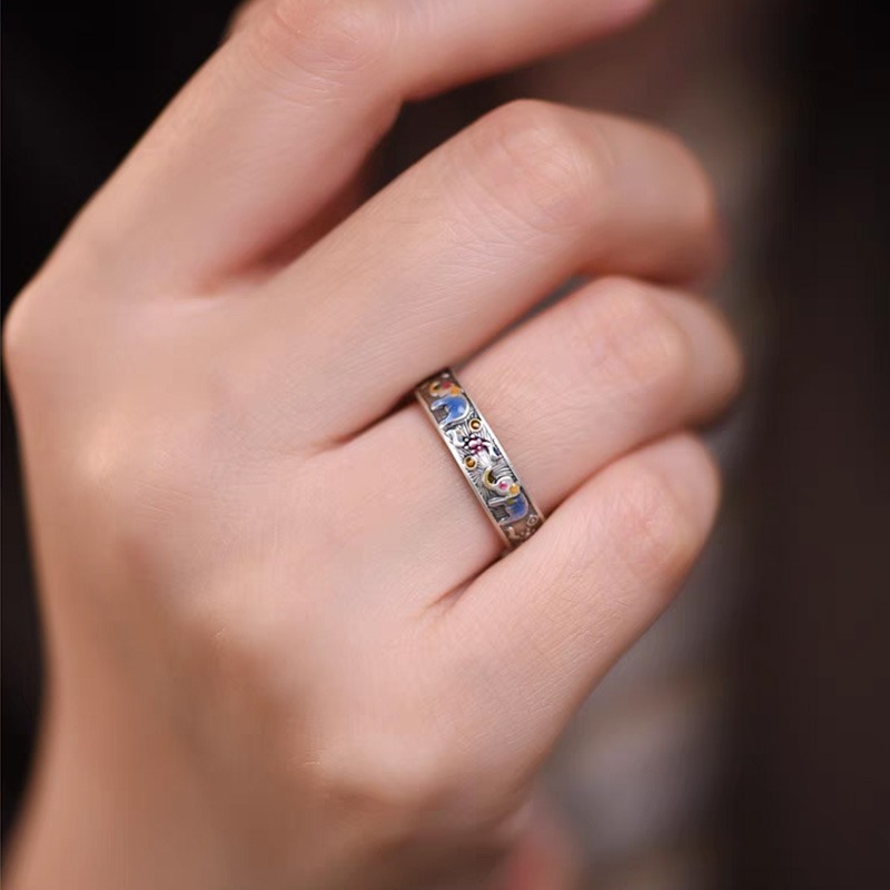 Tribal Elephant Sigil Ring