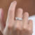 Twin Lotuses Couple Rings