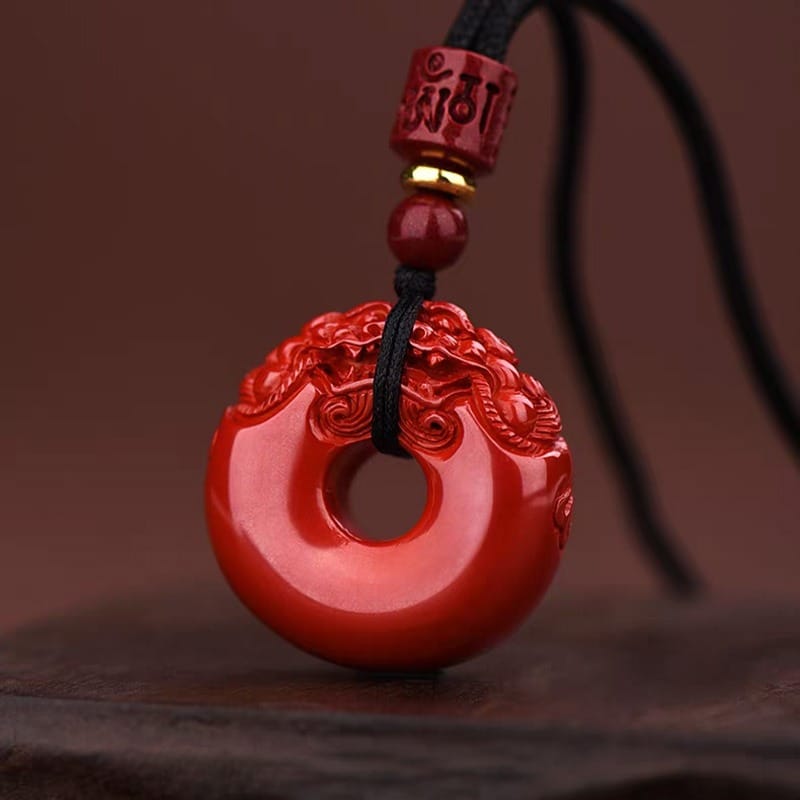 Vermilion Guardian Pendant