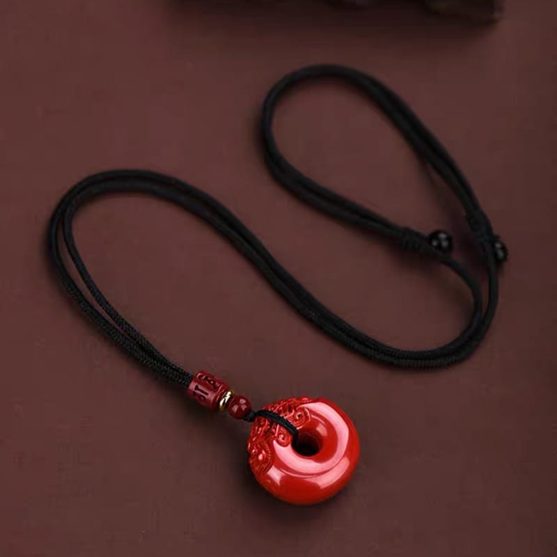 Vermilion Guardian Pendant