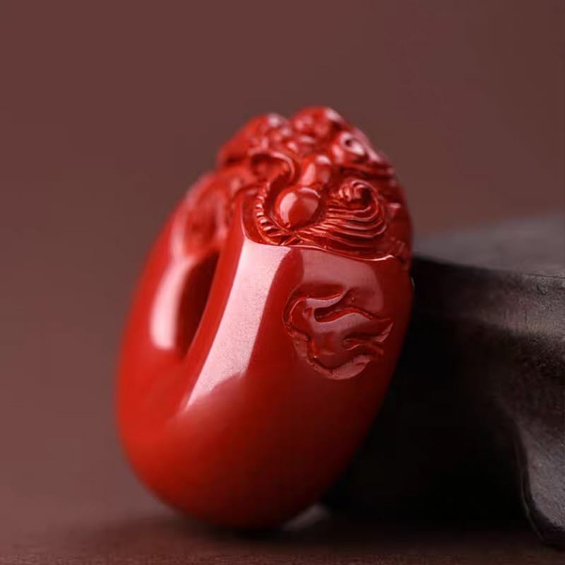 Vermilion Guardian Pendant