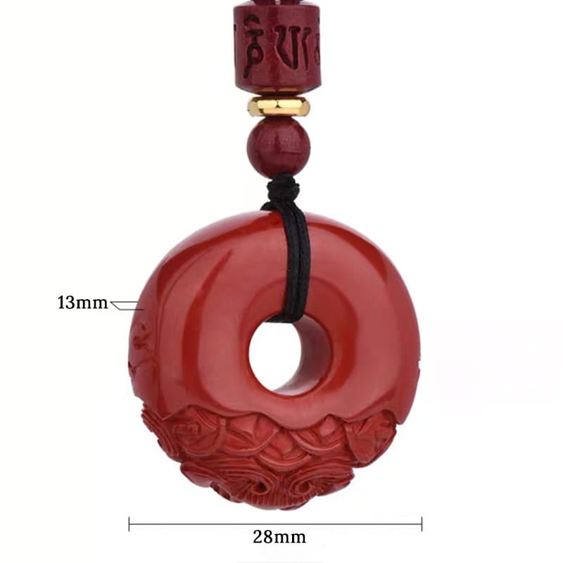Vermilion Guardian Pendant