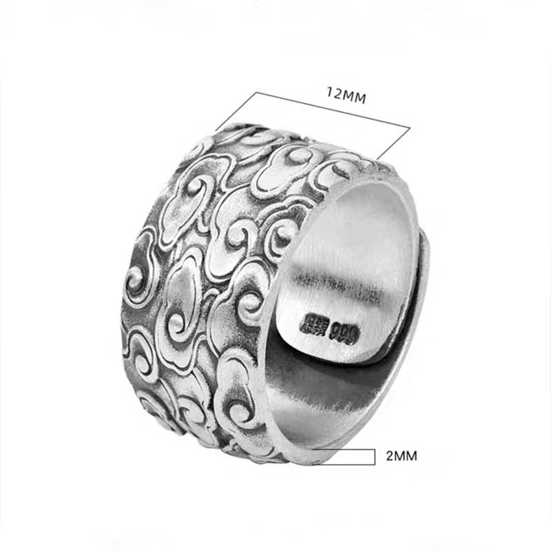 Crescent Wave Ring