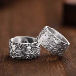 Crescent Wave Ring