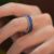 Enamel Cloud Pattern Ring