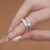 Whale and Deer Love Couple Rings