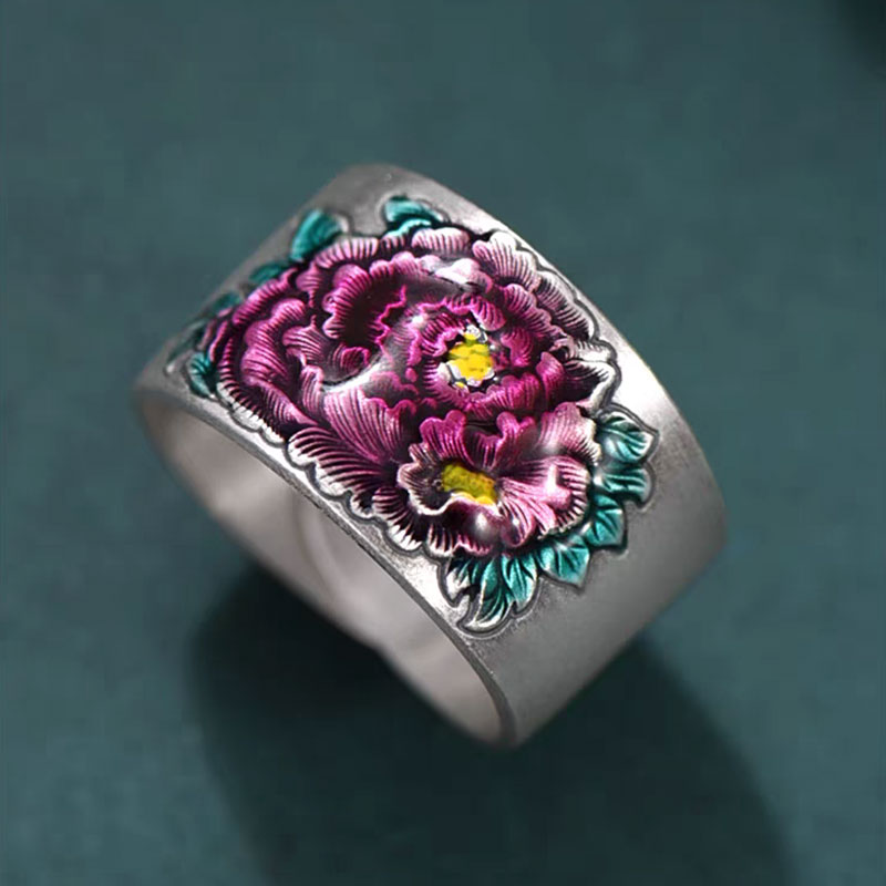 Peony Bloom Ring