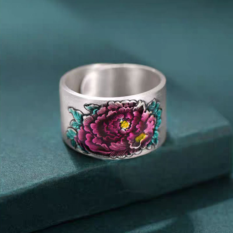 Peony Bloom Ring