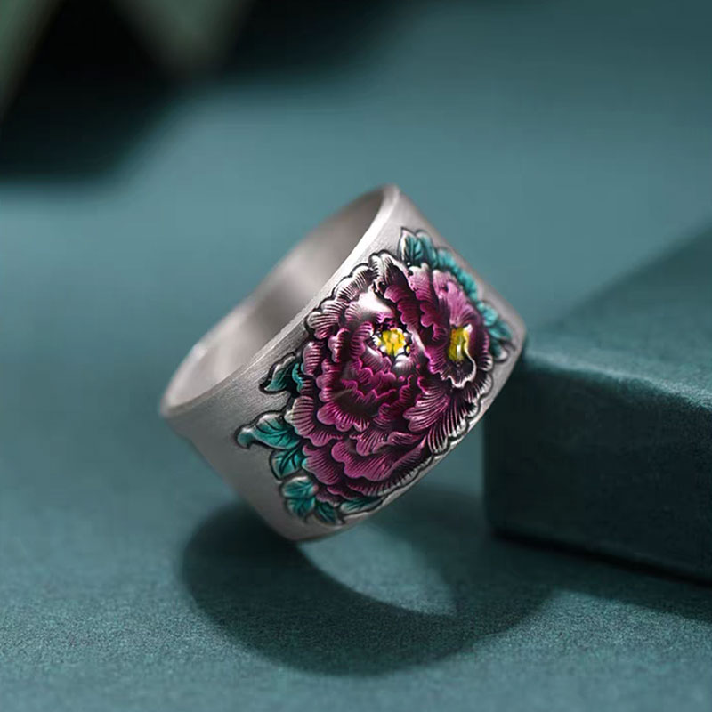 Peony Bloom Ring
