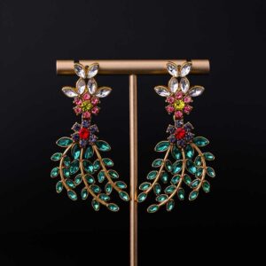 Evergreen Leaf Earrings
