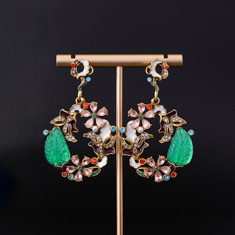 Flower Wreath Earrings
