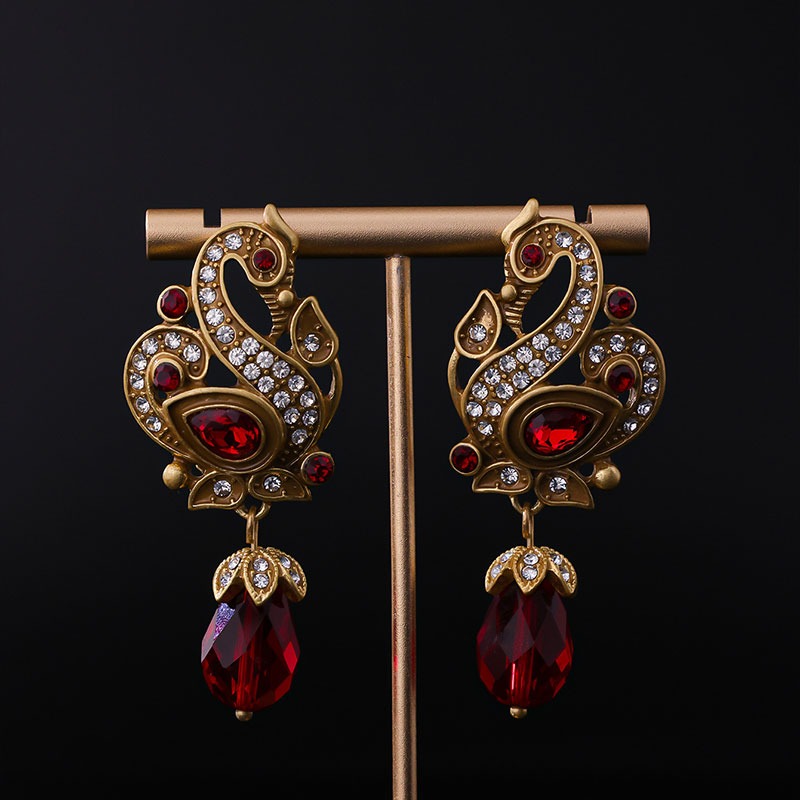 Elegant Swan Earrings