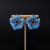 Blue Flower Earrings