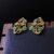 Floral Leaf Earrings
