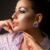 Purple Star Blossom Earrings