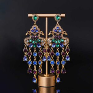 Peacock Earrings
