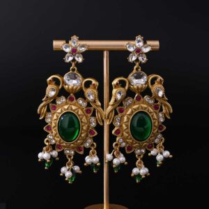 Peacock Elegance Earrings