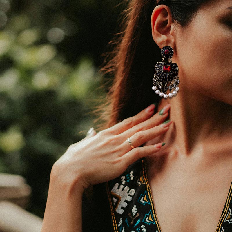 Ethnic Vintage Earrings