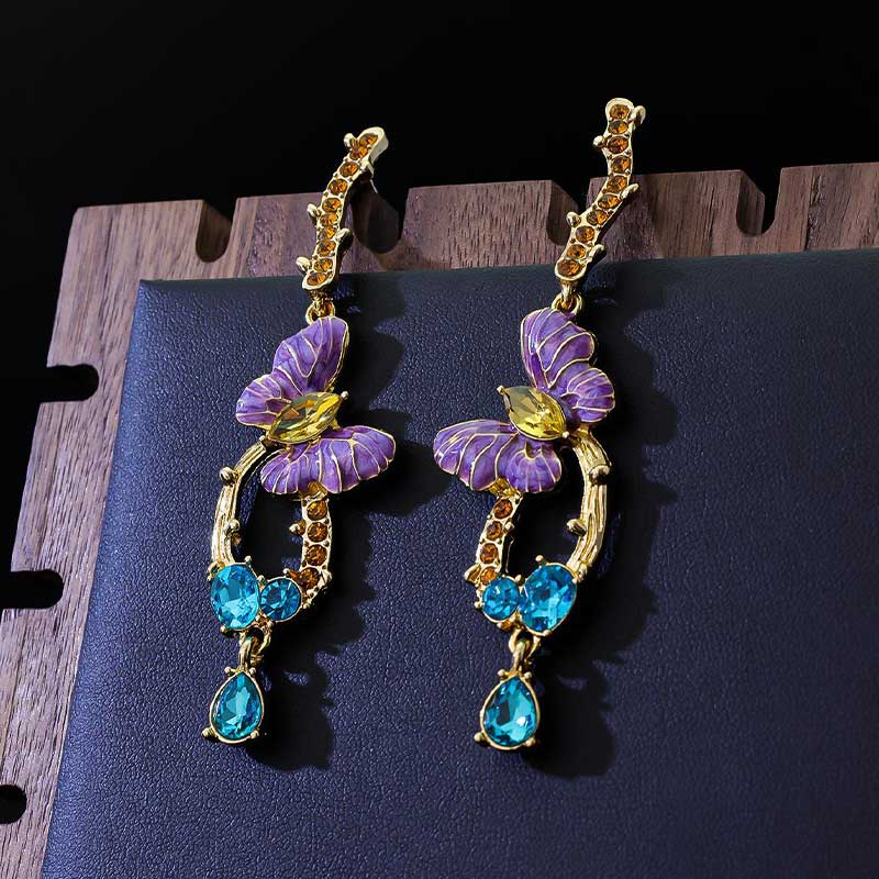 Butterfly Vine Earrings