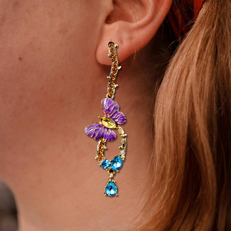 Butterfly Vine Earrings