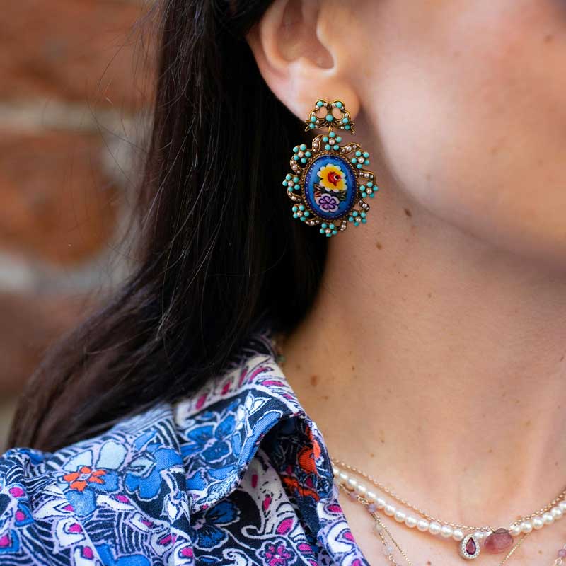 Flower Blossom Earrings
