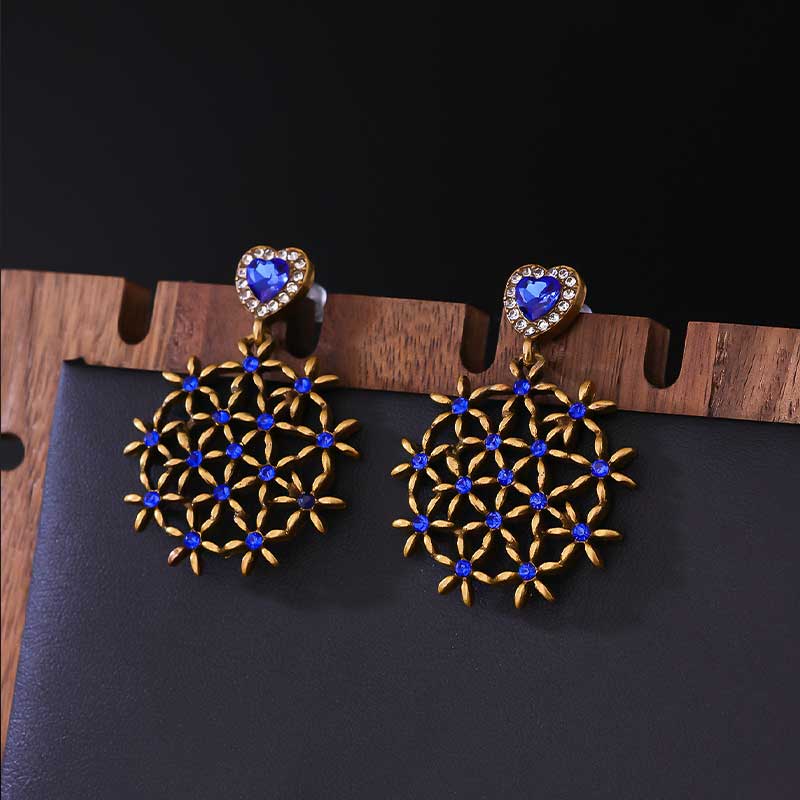 Hollow Flower Earrings