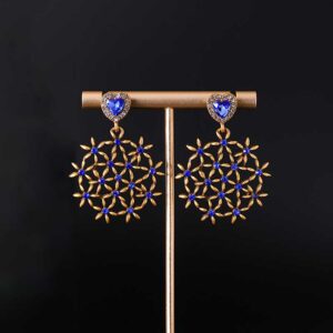 Hollow Flower Earrings