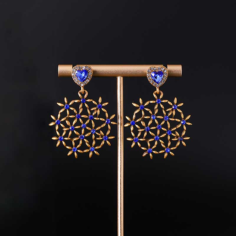 Hollow Flower Earrings